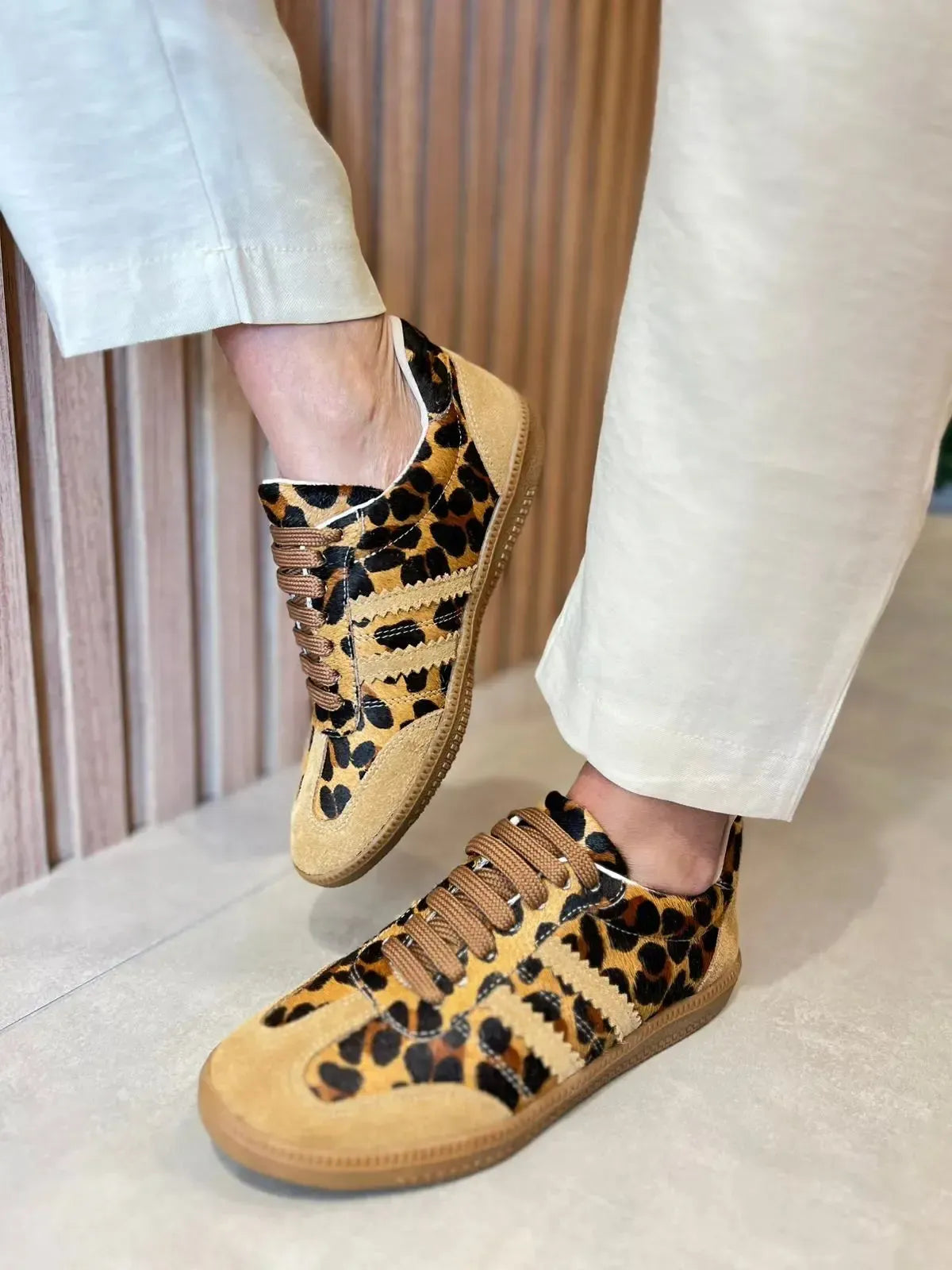 Tênis Marruá Camurça Animal Print