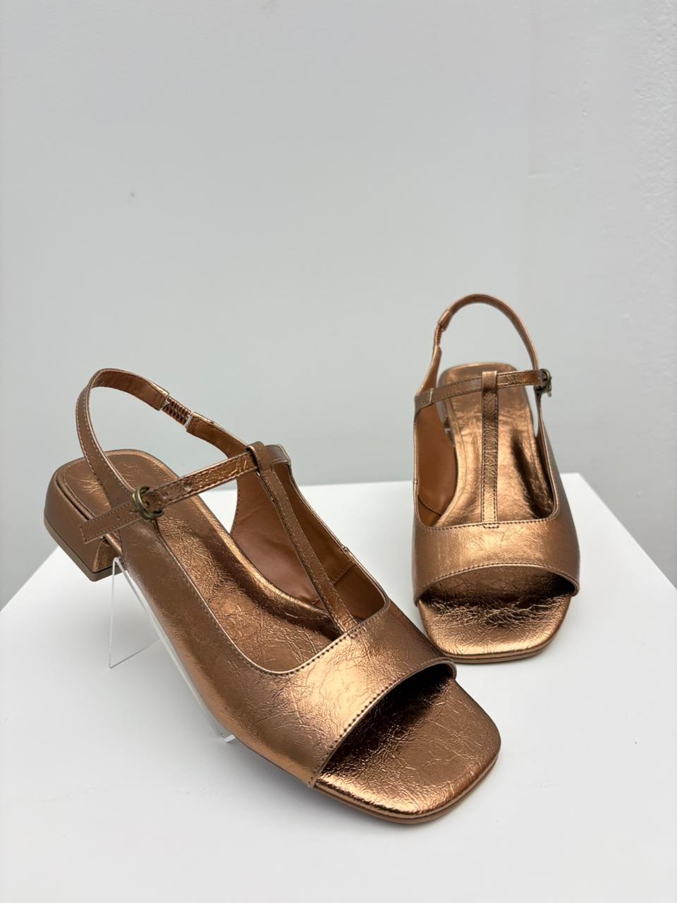 Rasteira Capri Bronze