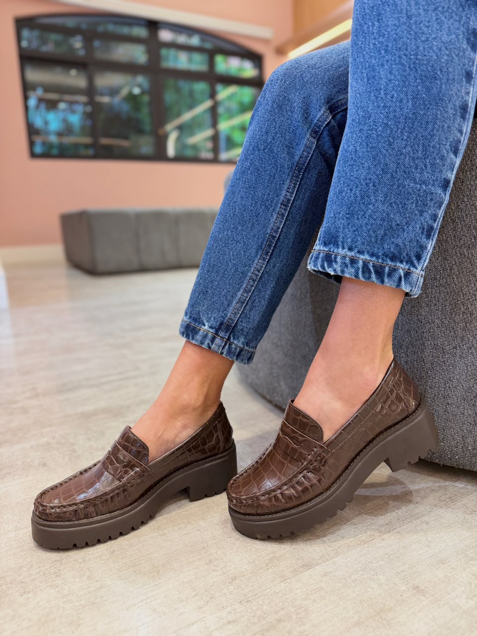 Mocassim Tamires, Marrom