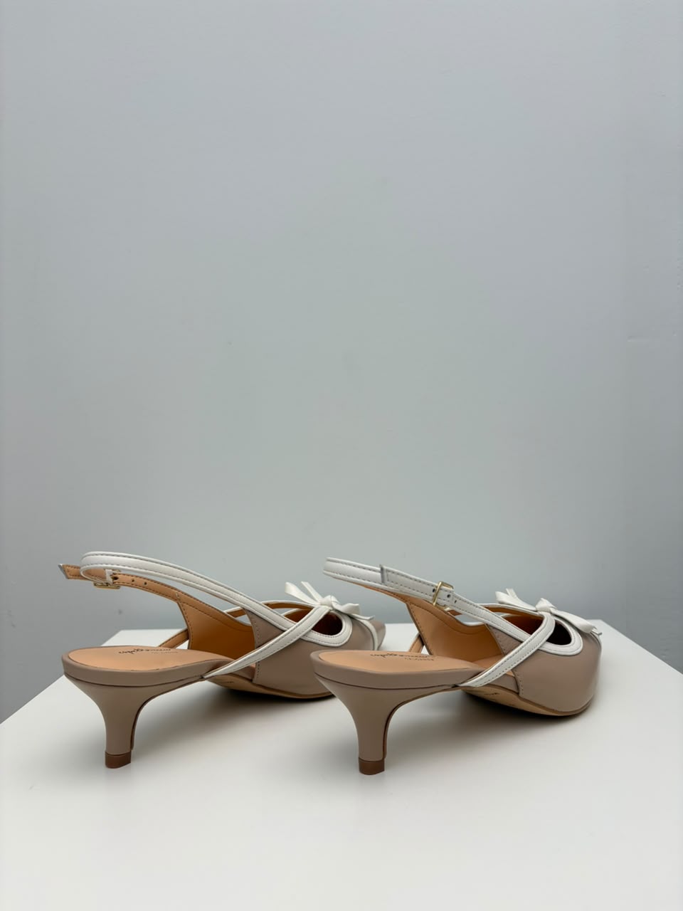 Scarpin Slingback Amanda, Nude